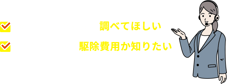 シロアリ駆除 予防はプロにお任せ シロアリ駆除の窓口